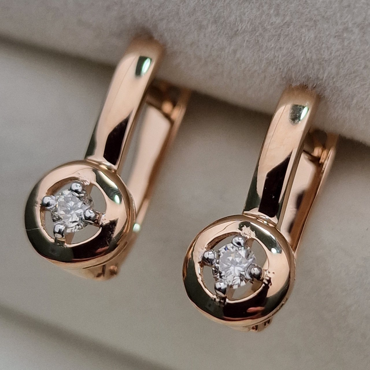 Серьги Deimantas 100593380 2,65гр 0,165ct. купить,NaN