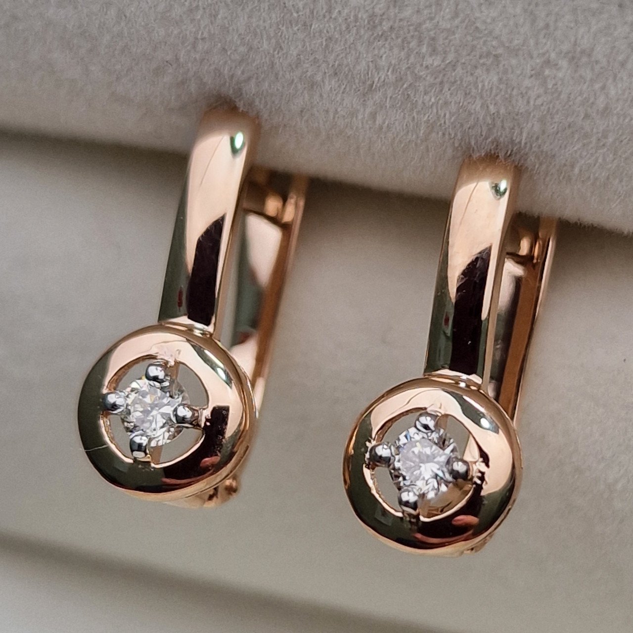 Серьги Deimantas 100593380 2,65гр 0,165ct. купить,NaN