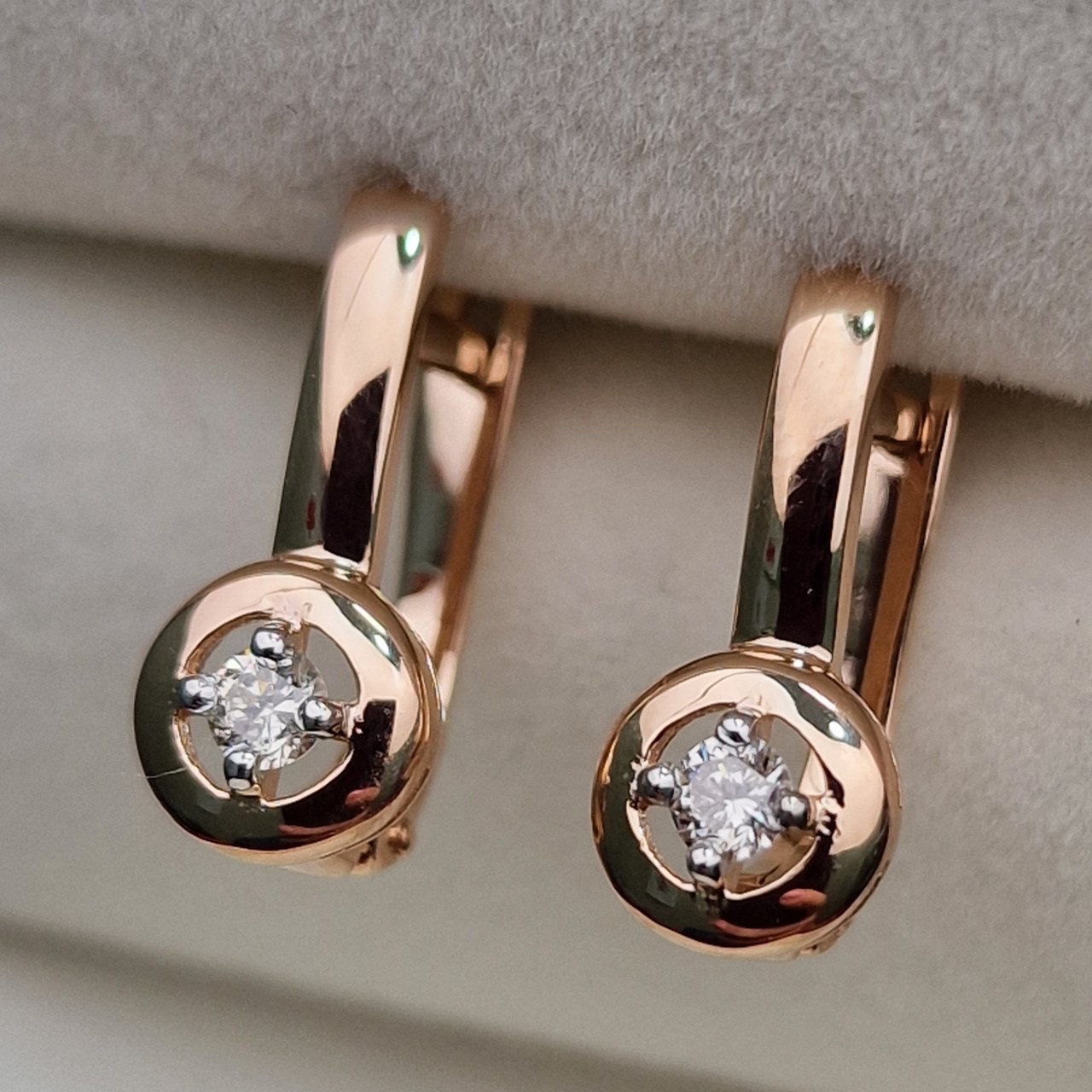 Серьги Deimantas 100593380 2,65гр 0,165ct. купить,NaN
