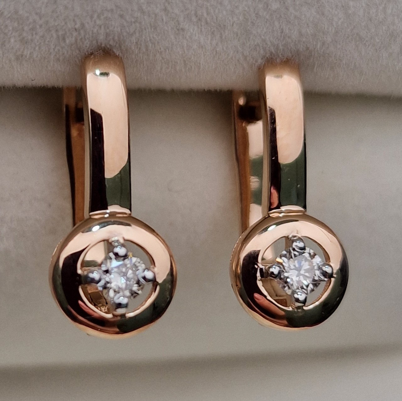 Серьги Deimantas 100593380 2,65гр 0,165ct. купить,NaN