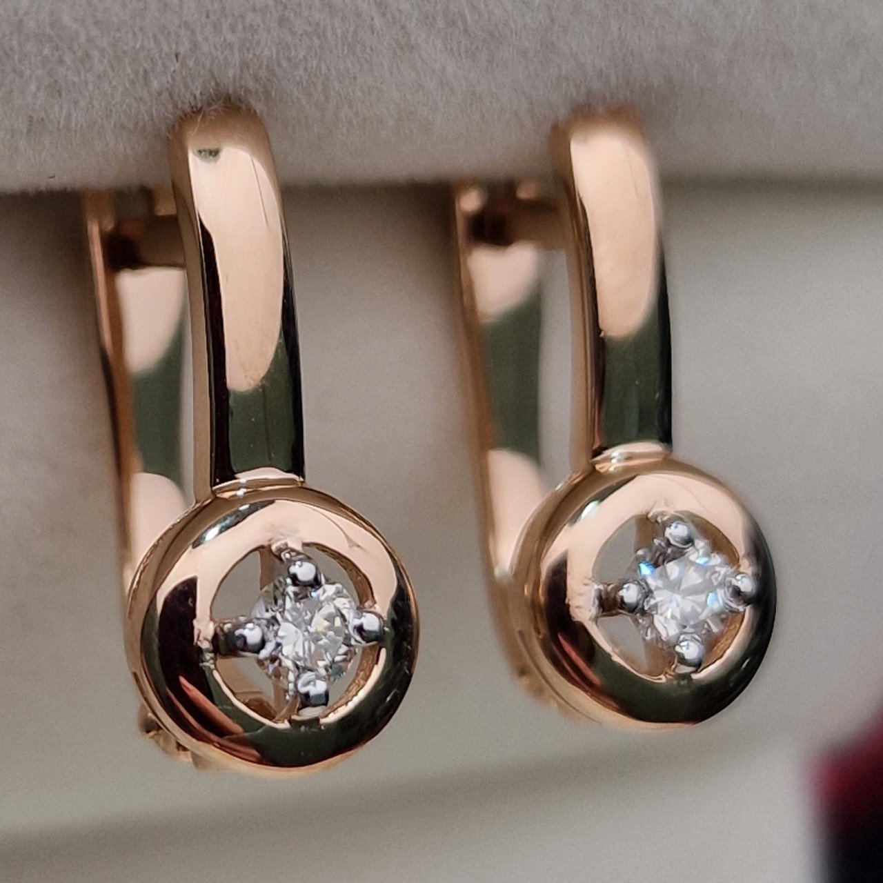Серьги Deimantas 100593380 2,65гр 0,165ct. купить,NaN
