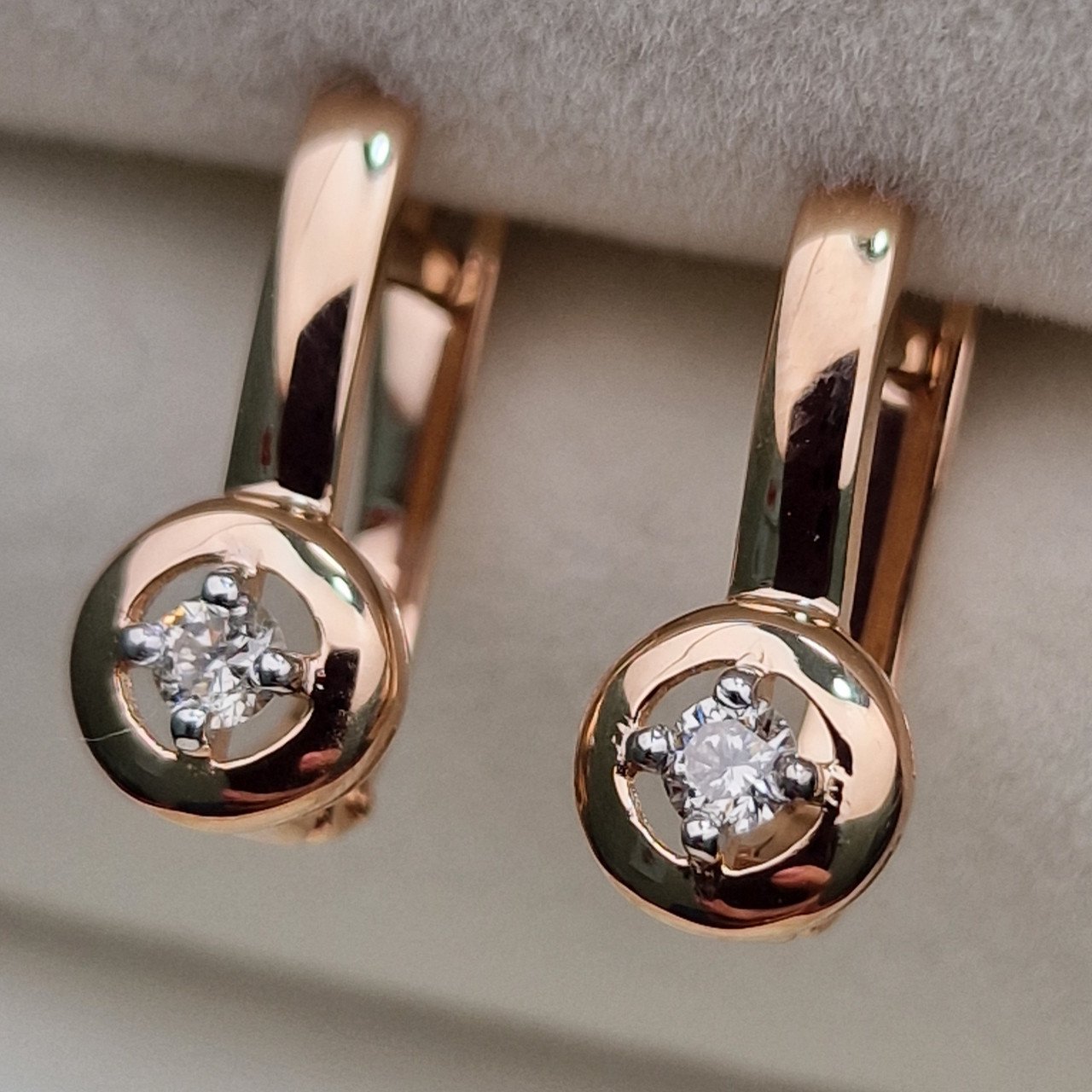 Серьги Deimantas 100593380 2,65гр 0,165ct. купить,NaN