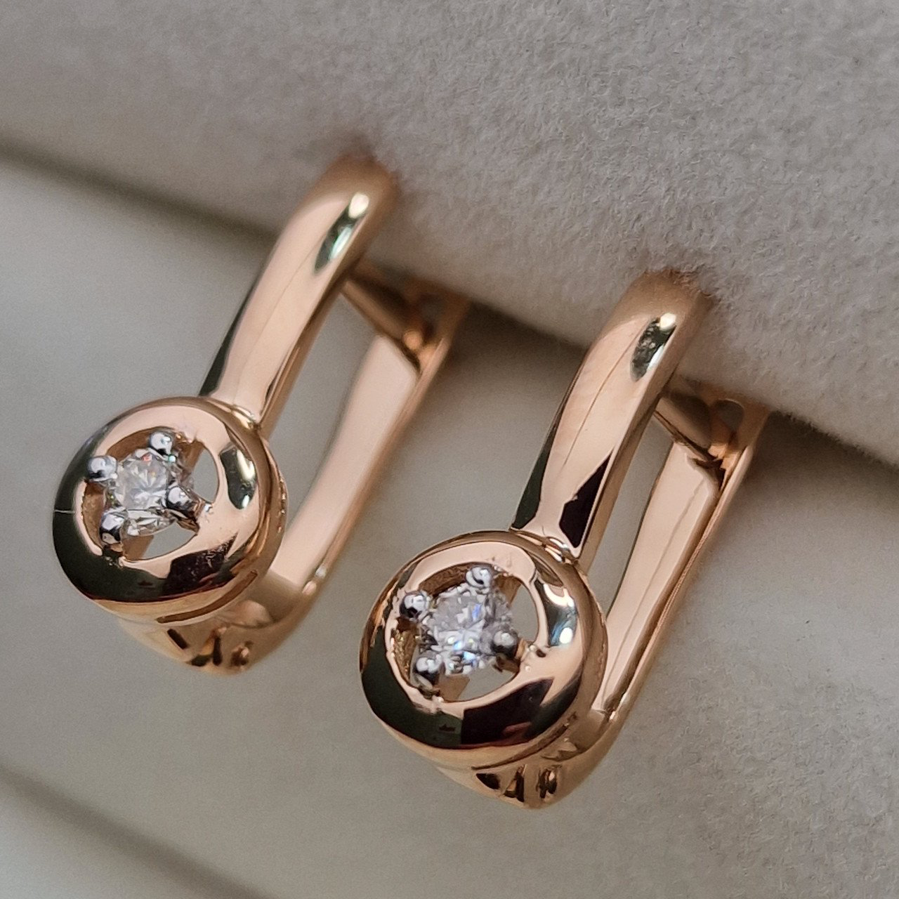 Серьги Deimantas 100593380 2,65гр 0,165ct. купить,NaN