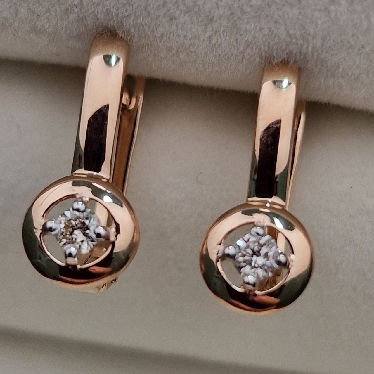 Серьги Deimantas 100593380 2,65гр 0,165ct. купить,NaN