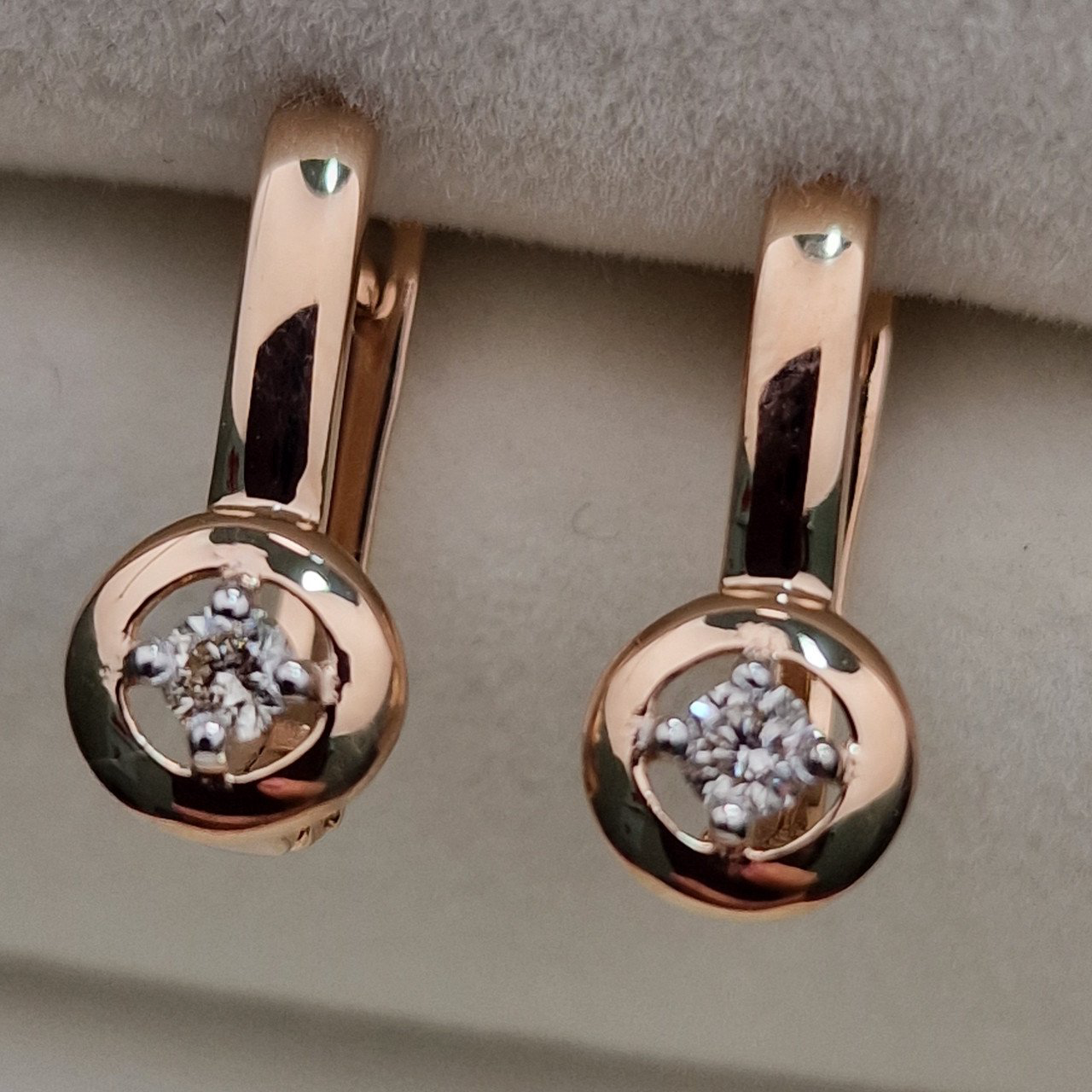Серьги Deimantas 100593380 2,65гр 0,165ct. купить,NaN