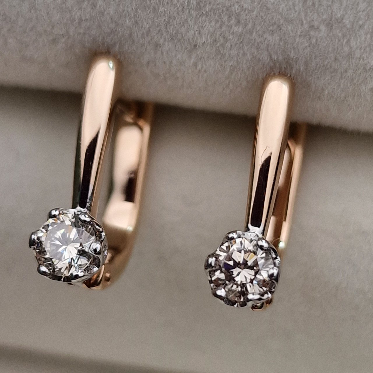 Серьги Deimantas 100593717 2,5гр 0,41ct. купить,NaN