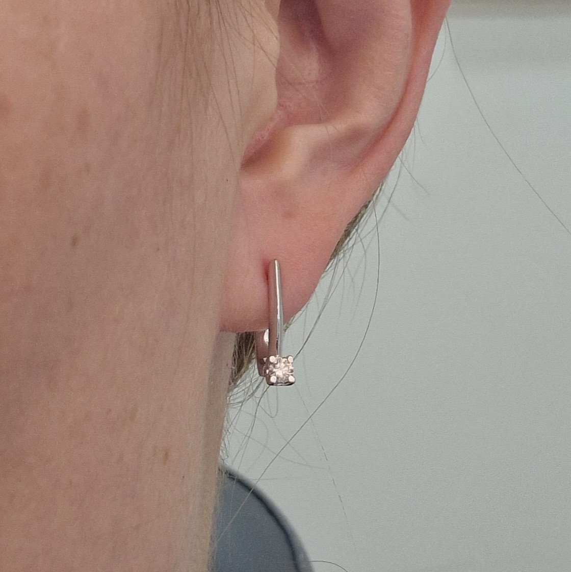 Серьги Deimantas 100593469 2,27гр 0,232ct. купить,NaN