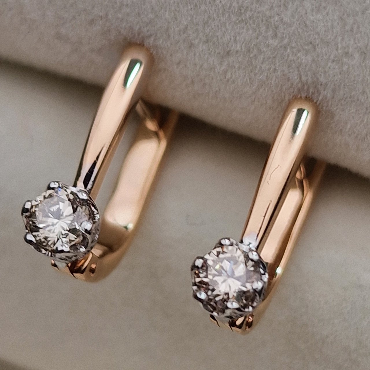 Серьги Deimantas 100593717 2,5гр 0,41ct. купить,NaN