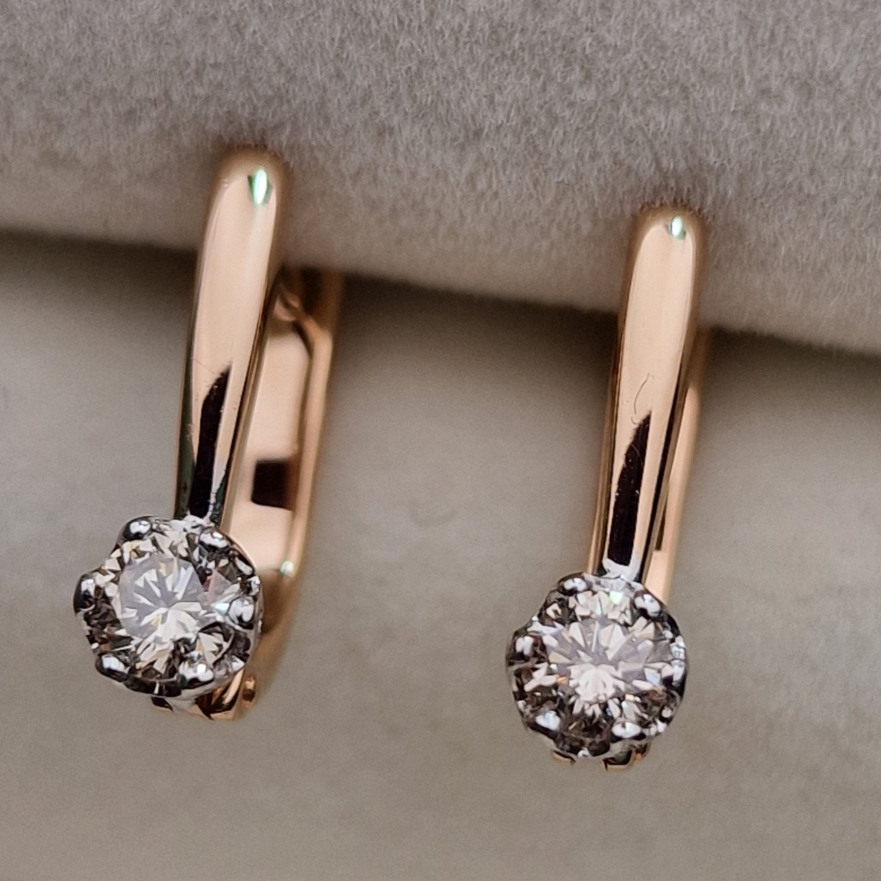 Серьги Deimantas 100593717 2,5гр 0,41ct. купить,NaN