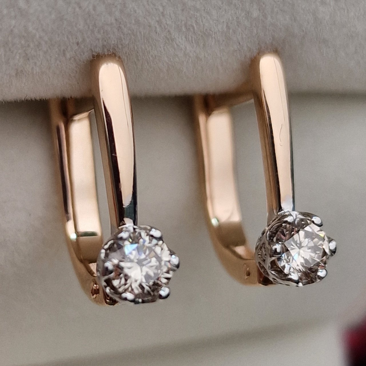 Серьги Deimantas 100593717 2,5гр 0,41ct. купить,NaN