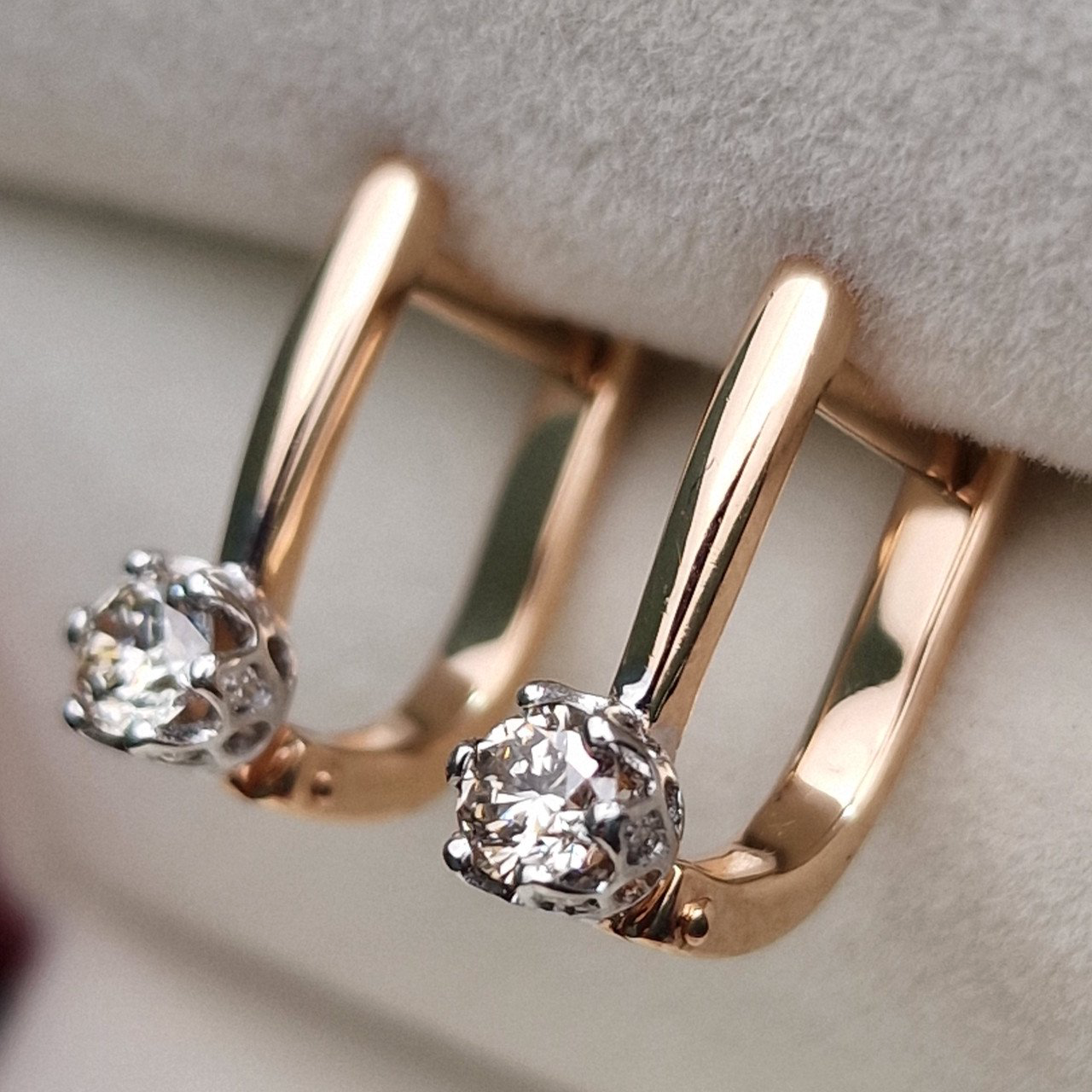 Серьги Deimantas 100593717 2,5гр 0,41ct. купить,NaN