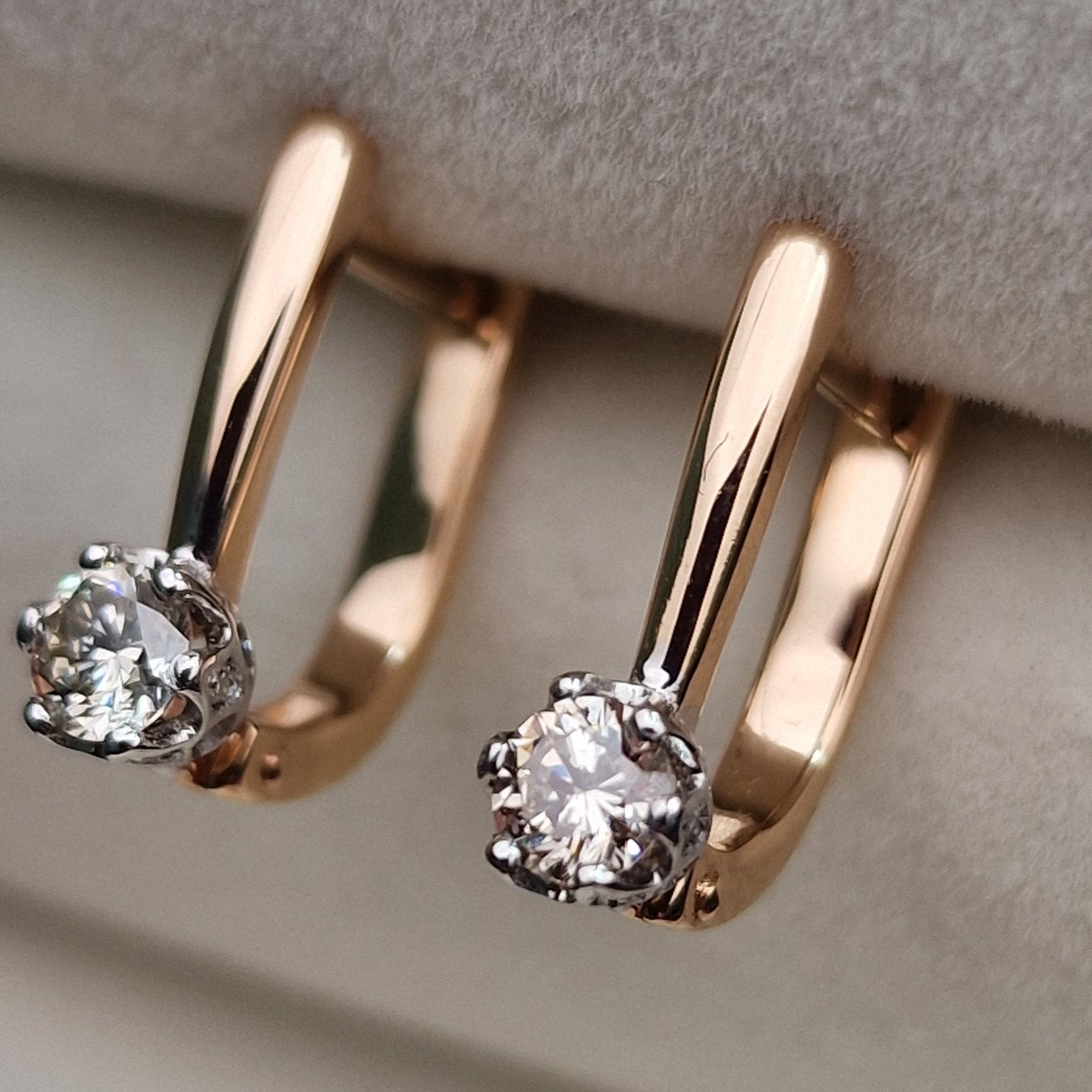 Серьги Deimantas 100593717 2,5гр 0,41ct. купить,NaN