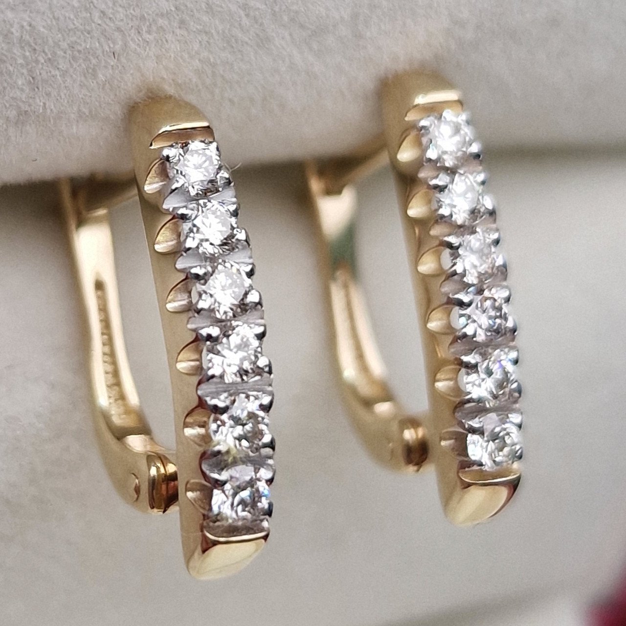 Серьги Deimantas 100596982 2,18гр 0,40ct. купить,NaN