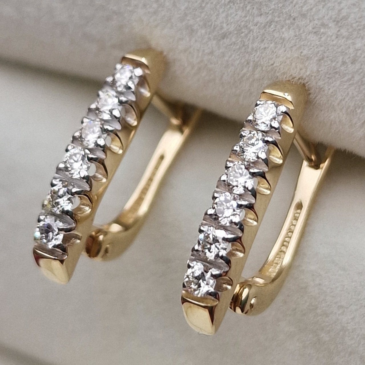 Серьги Deimantas 100596982 2,18гр 0,40ct. купить,NaN