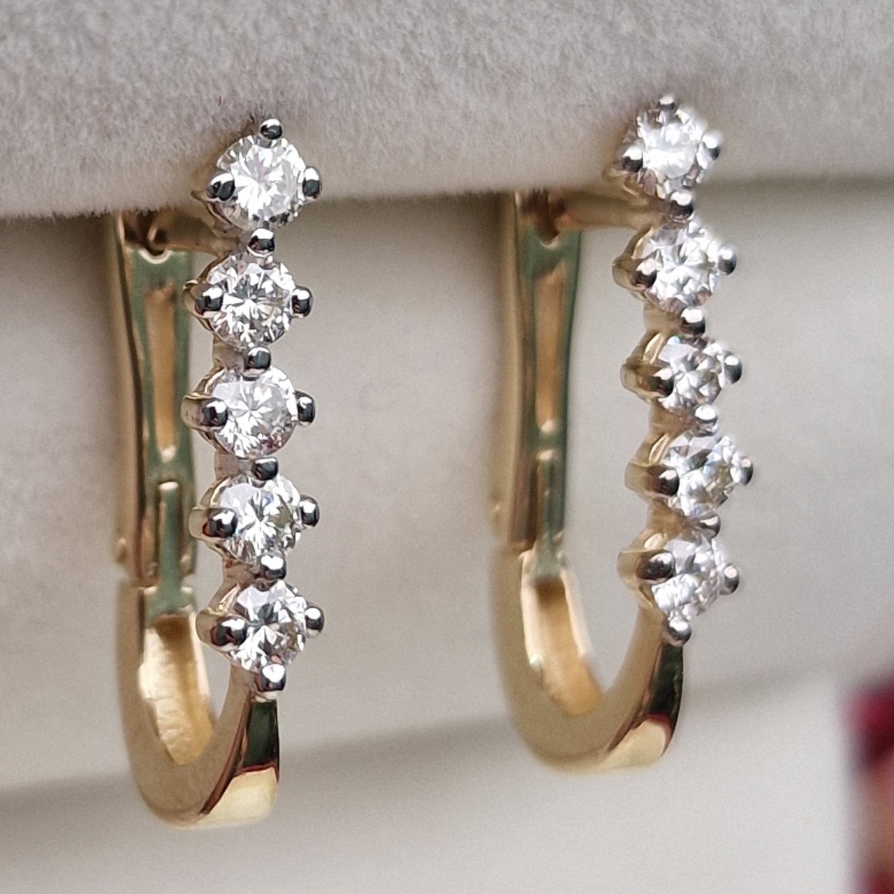 Серьги Deimantas 100596986 2,34гр 0,52ct. купить,NaN