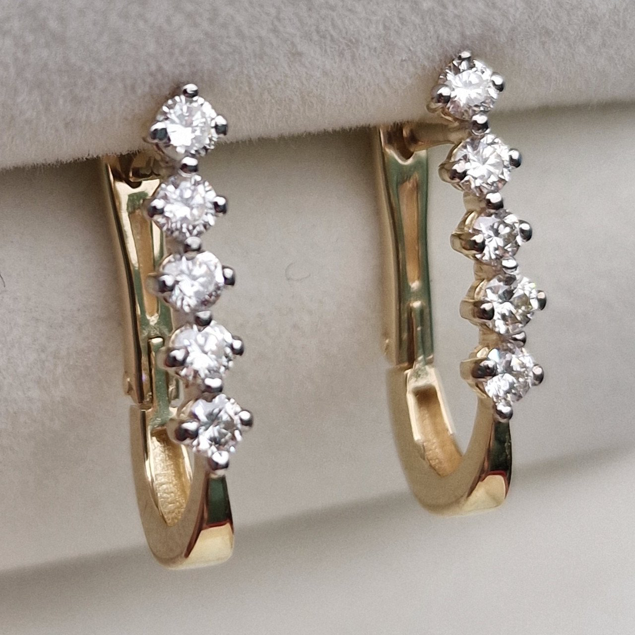 Серьги Deimantas 100596986 2,34гр 0,52ct. купить,NaN