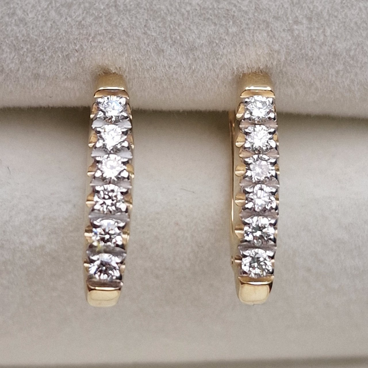 Серьги Deimantas 100596982 2,18гр 0,40ct. купить,NaN