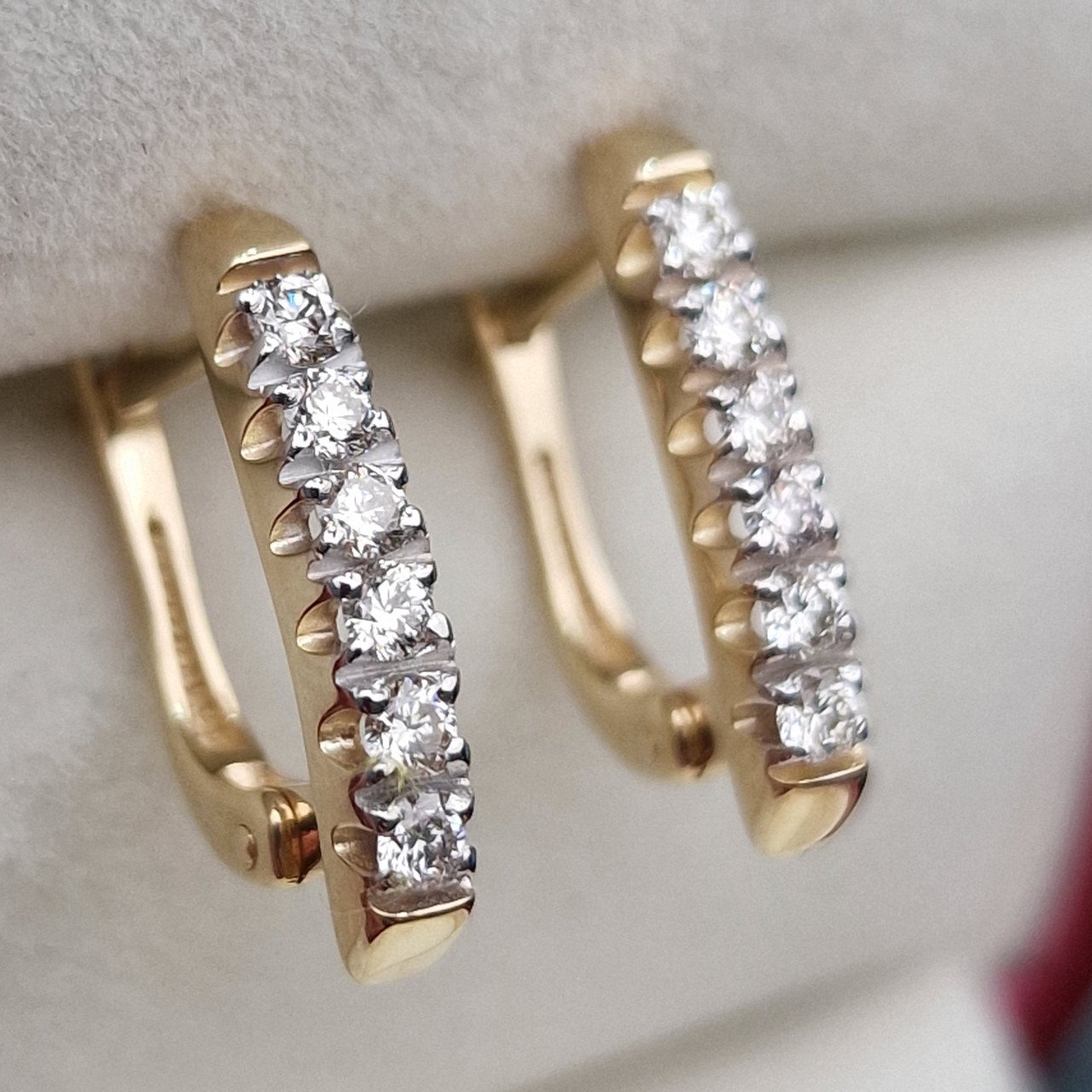 Серьги Deimantas 100596982 2,18гр 0,40ct. купить,NaN