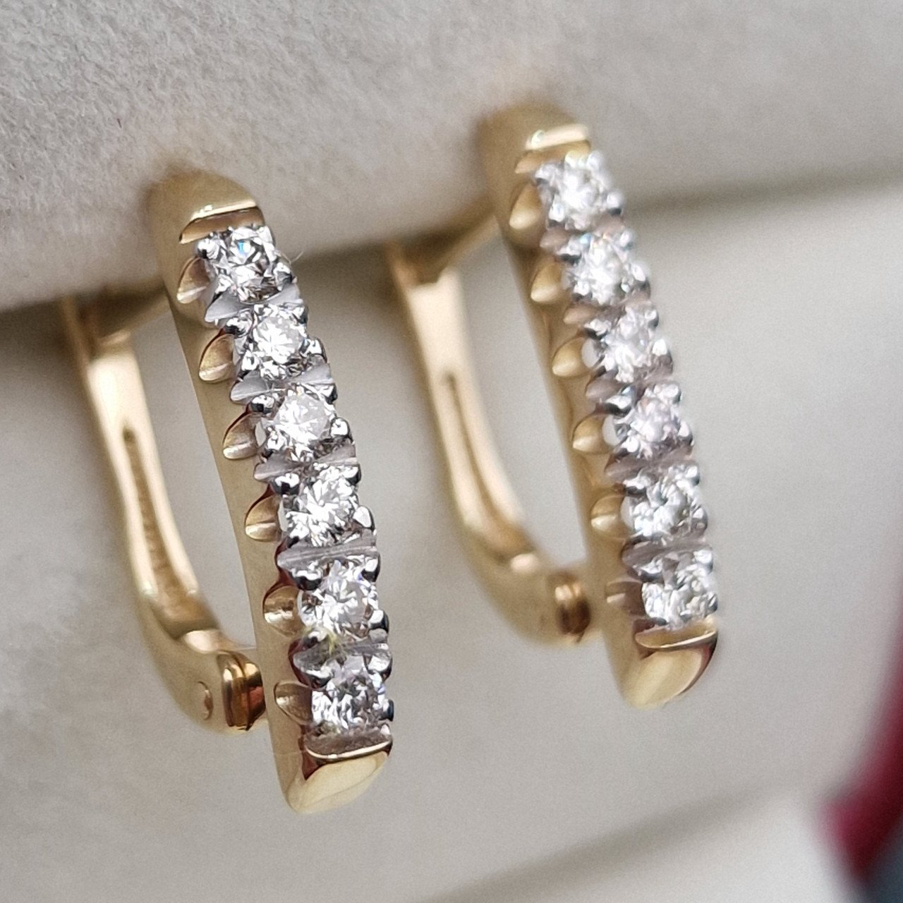 Серьги Deimantas 100596982 2,18гр 0,40ct. купить,NaN