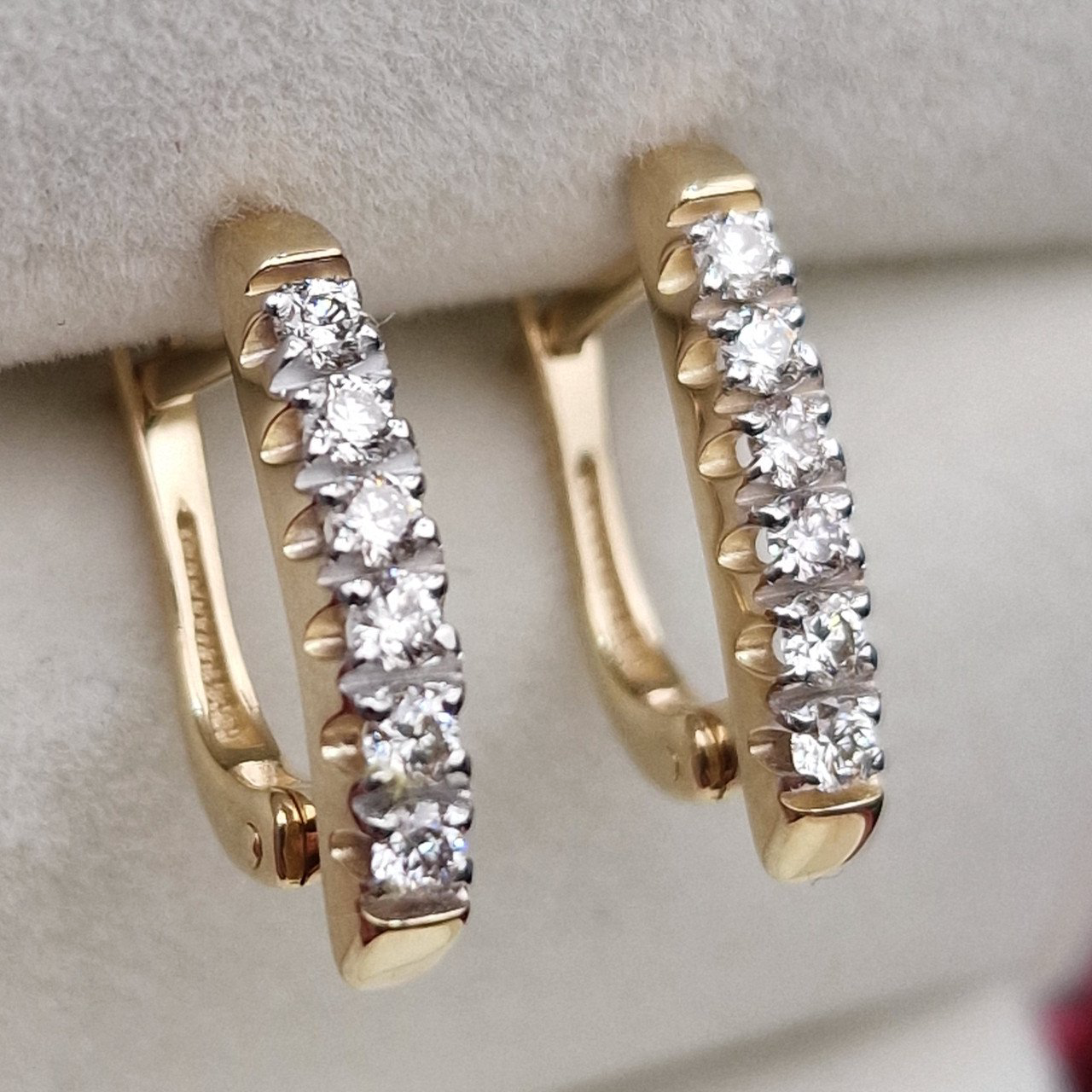 Серьги Deimantas 100596982 2,18гр 0,40ct. купить,NaN