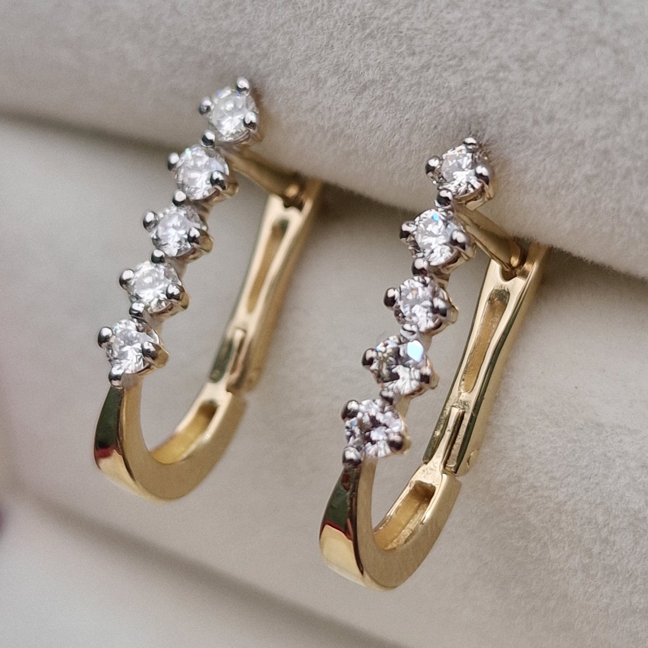 Серьги Deimantas 100596986 2,34гр 0,52ct. купить,NaN