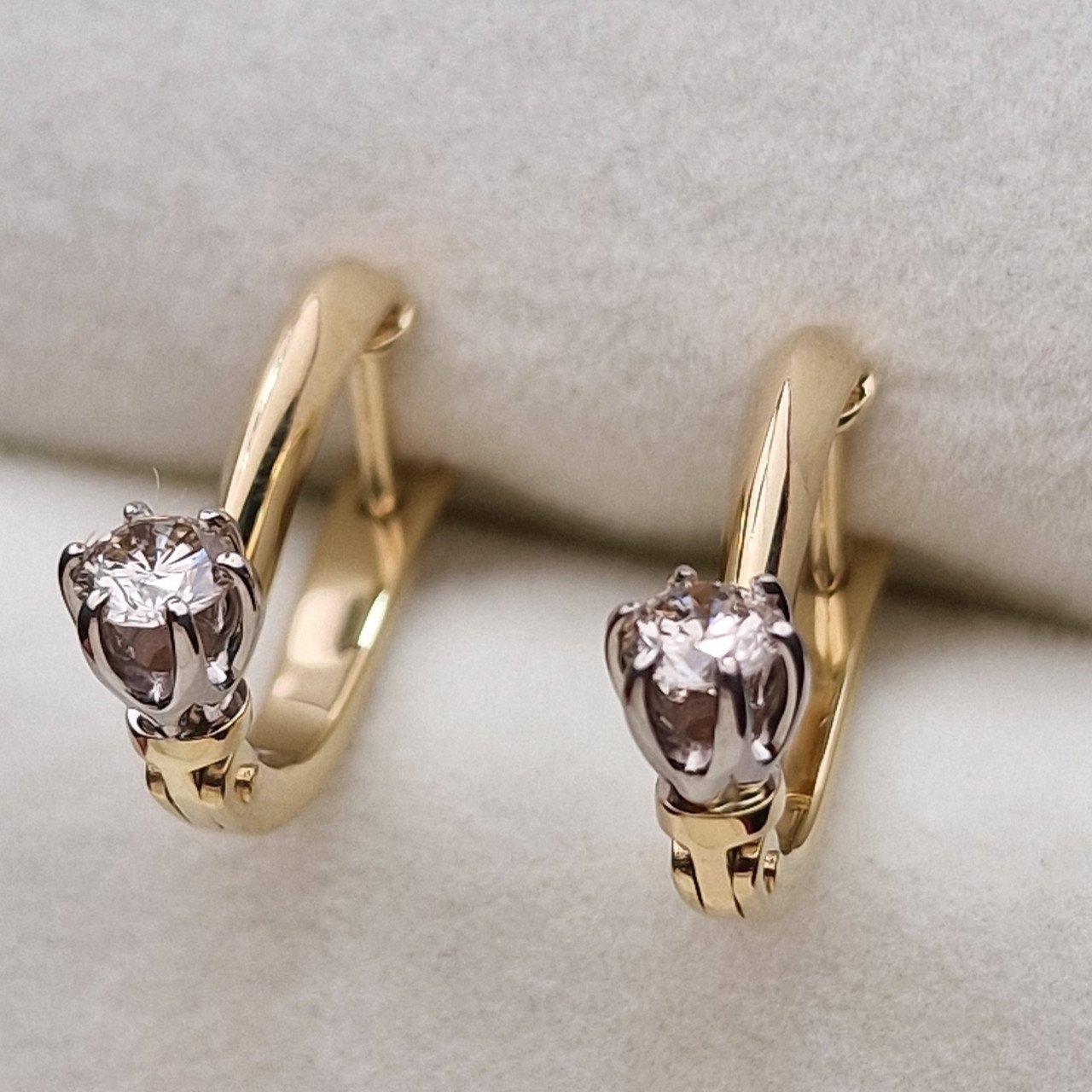 Серьги Deimantas 100596997 3,1гр 0,362ct. купить,NaN
