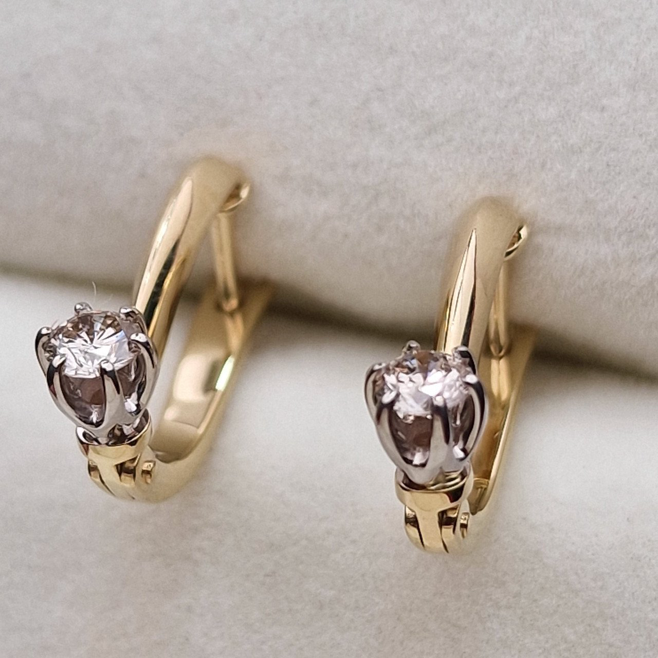 Серьги Deimantas 100596997 3,1гр 0,362ct. купить,NaN
