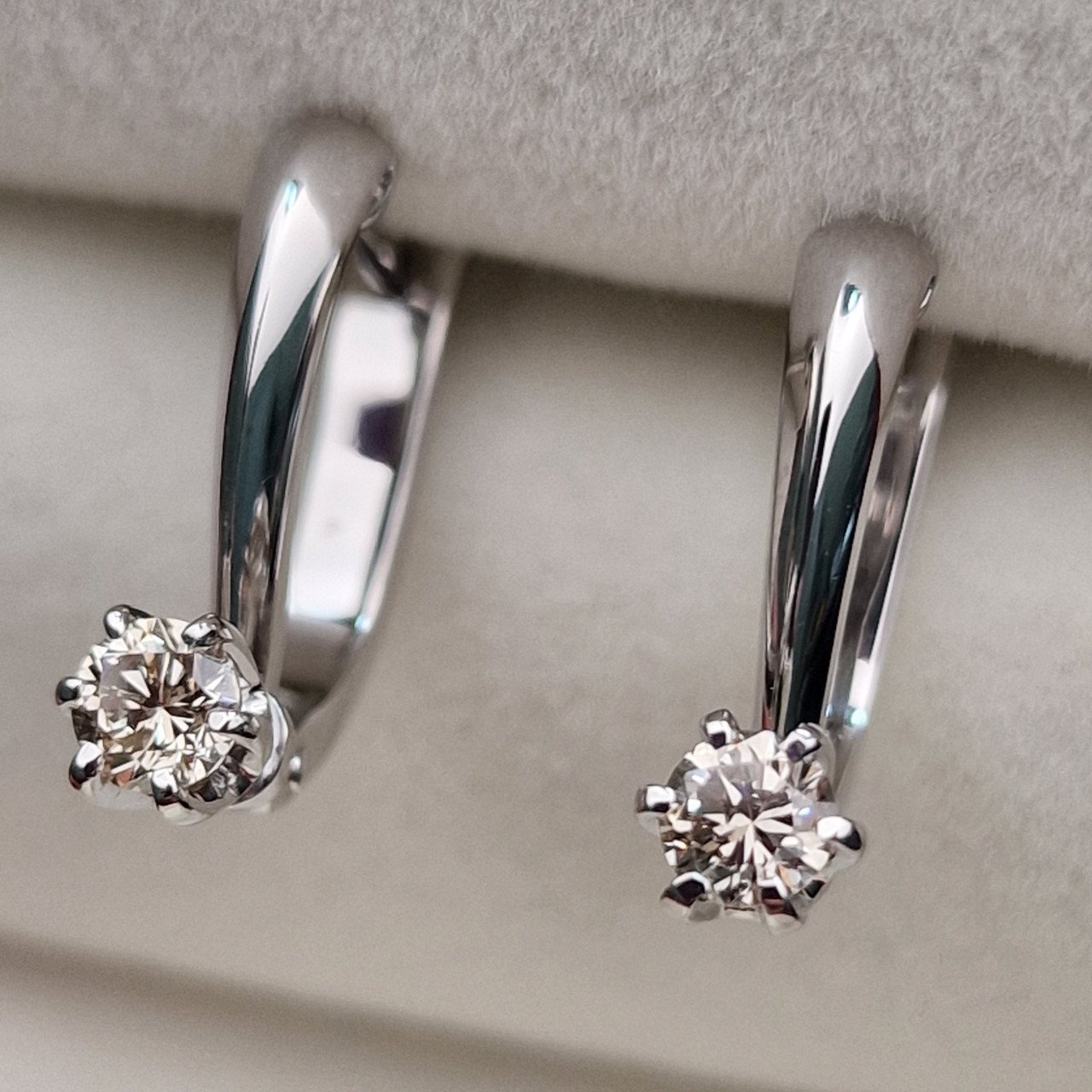 Серьги Deimantas 100597004 3,18гр 0,40ct. купить,NaN