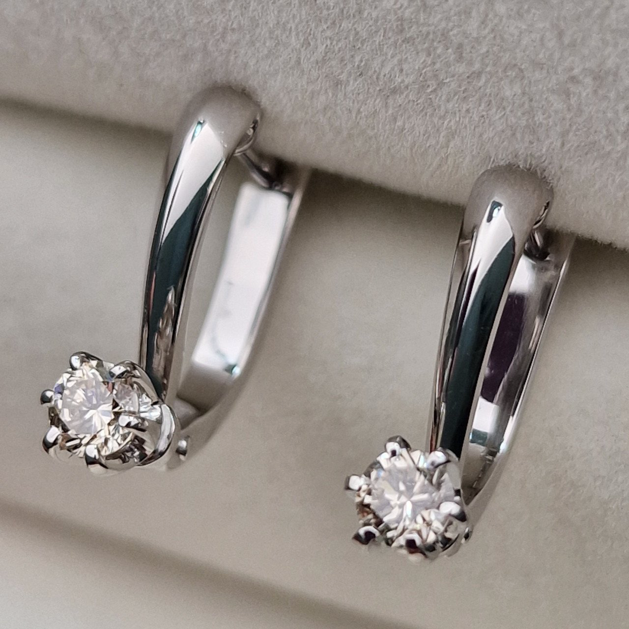 Серьги Deimantas 100597004 3,18гр 0,40ct. купить,NaN