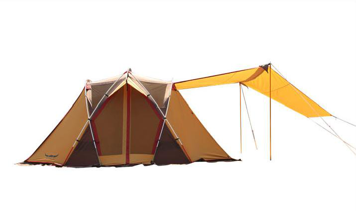 Палатка Buffalo Living Shell Tent 5 коричневая купить,NaN