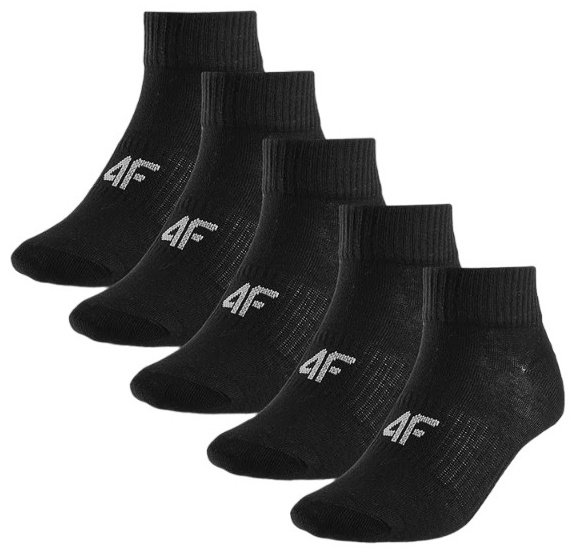 Носки 4F 5 пар черный 32-35