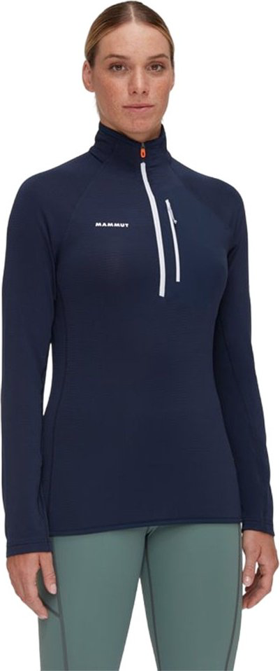 Лонгслив Mammut синий купить,75900