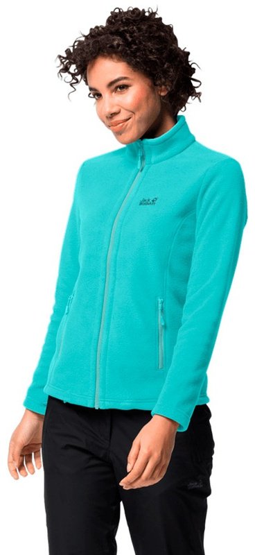 Флиска Jack Wolfskin бирюзовый купить,NaN