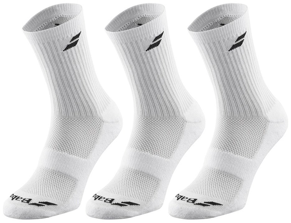 Спортивные носки Babolat 3 пары белый 35, 38 купить,NaN