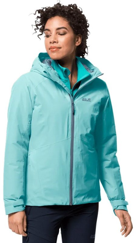 Зимняя куртка Jack Wolfskin бирюзовый купить,NaN