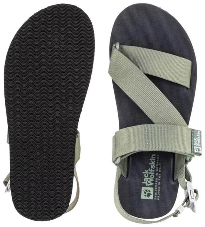 Cандалии Jack Wolfskin 4056801-4137 green 40 купить,NaN