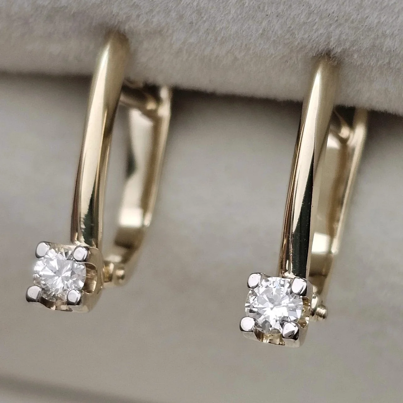 Серьги Deimantas 115578774 0.187Ct SI2/J VG-Cut купить,NaN