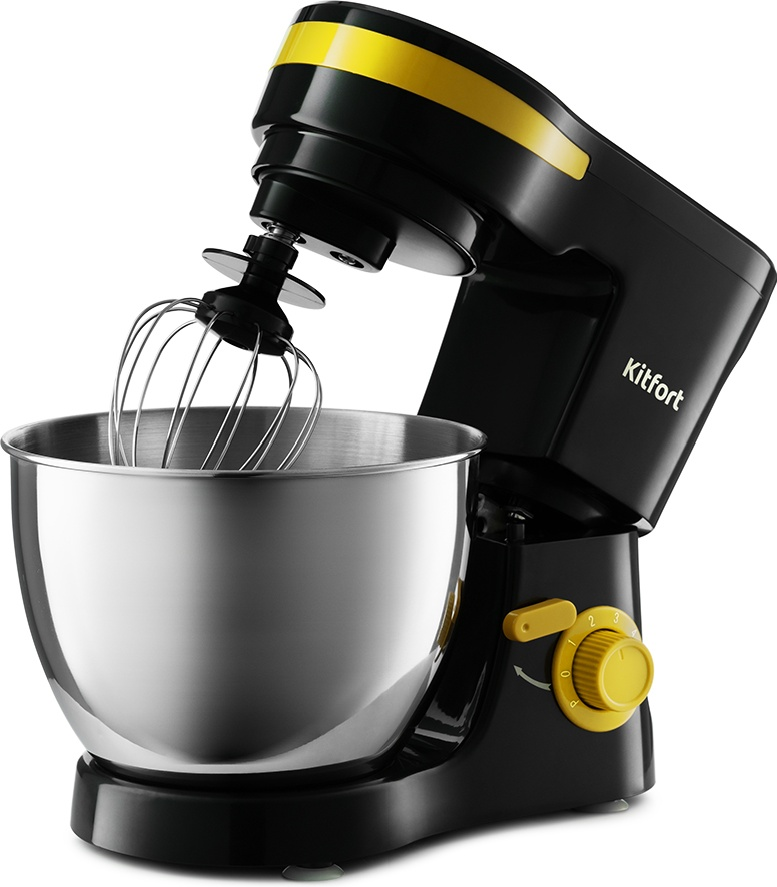 Миксер Kitfort КТ-3044-3 черно-желтый купить,NaN