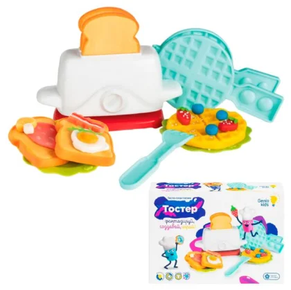 Игровой набор Genio Kids Art для детской лепки Тостер