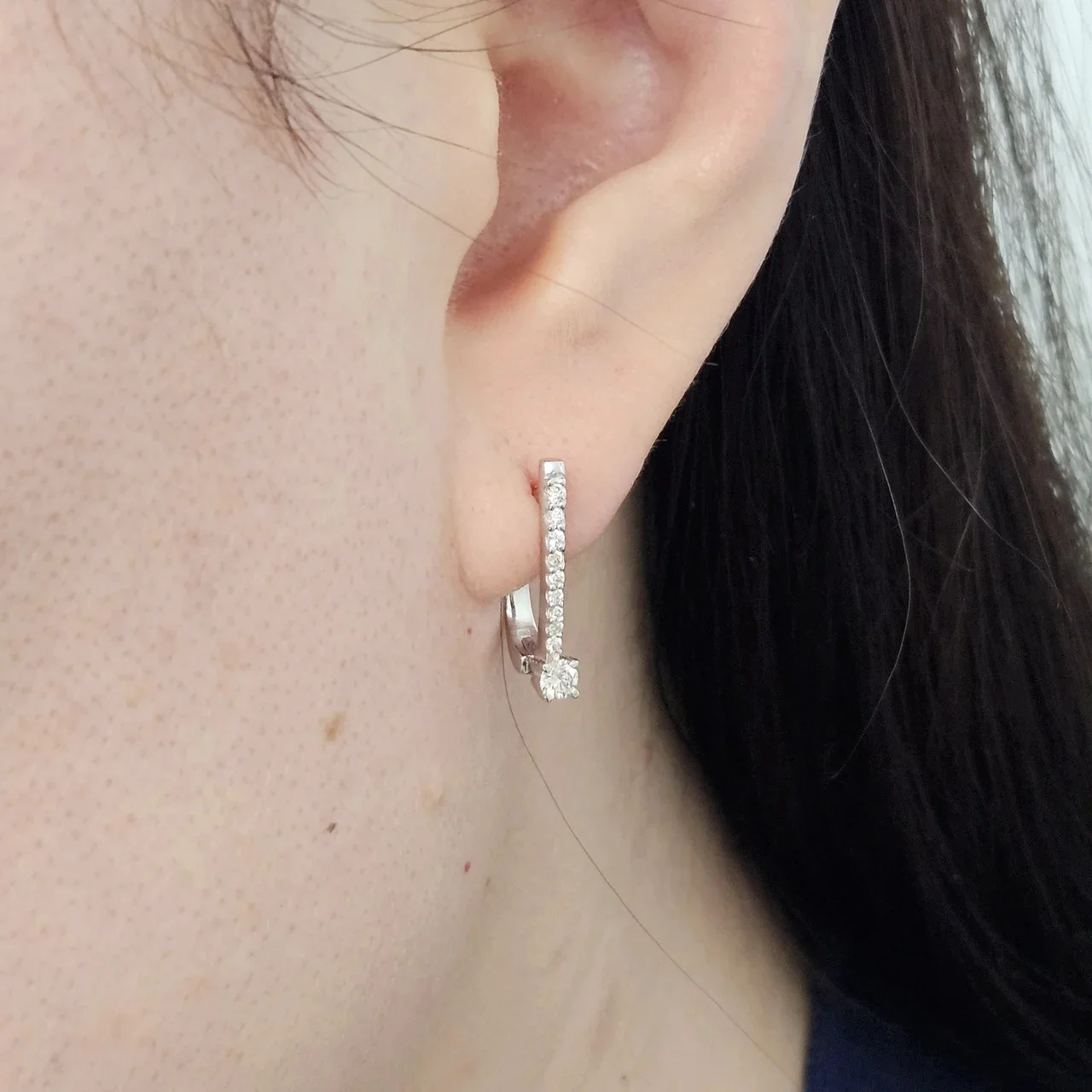 Серьги Deimantas 115724736 0.178Ct SI2/I VG 0,131 Ct VS2/I VG-Cut купить,NaN