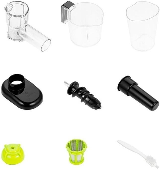 Соковыжималка Kitfort КТ-1111-1 черно-зеленая - ForteMarket Соковыжималка Kitfort КТ-1111-1 черно-зеленая купить,0