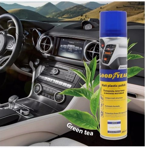 Goodyear полироль для пластика GY000713 0.4 л купить,NaN