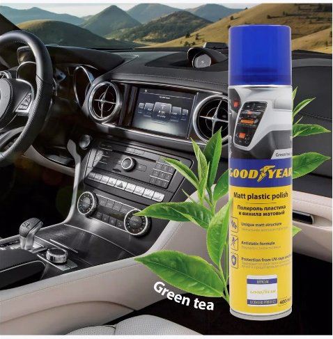 Goodyear полироль для пластика GY000713 0.4 л купить,NaN