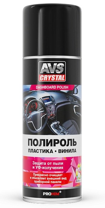 AVS полироль для пластика A40154S 0.52 л купить,NaN