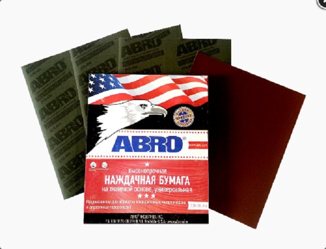 ABRO наждачная бумага P400 (280х230 мм), 1 шт купить,NaN