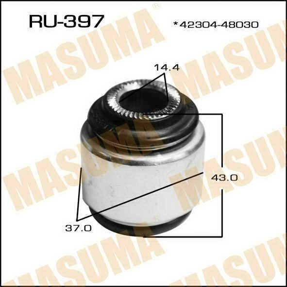 MASUMA сайлентблок рычага подвески RU-397 купить,NaN