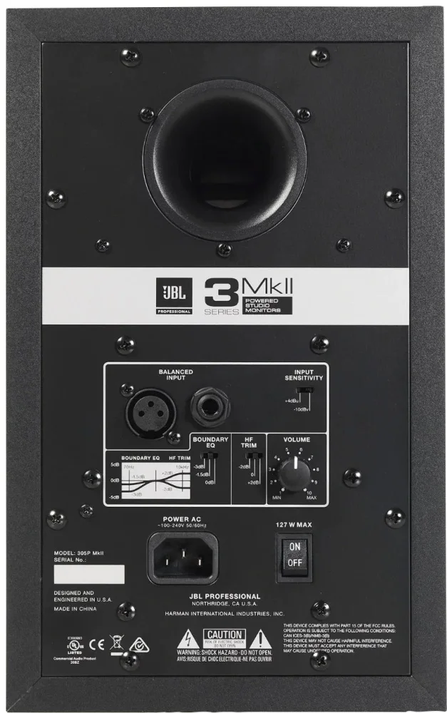 Акустическая система JBL 305P MKII Black купить,NaN