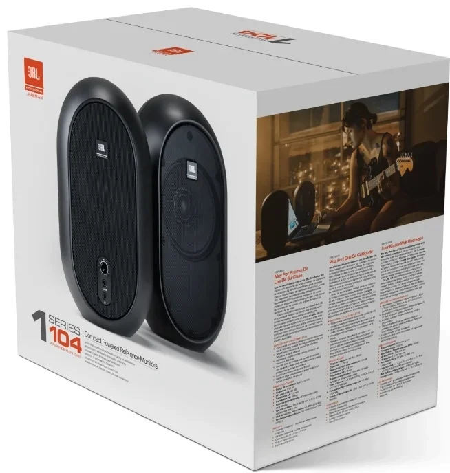 Акустическая система JBL One Series 104 Black купить,0