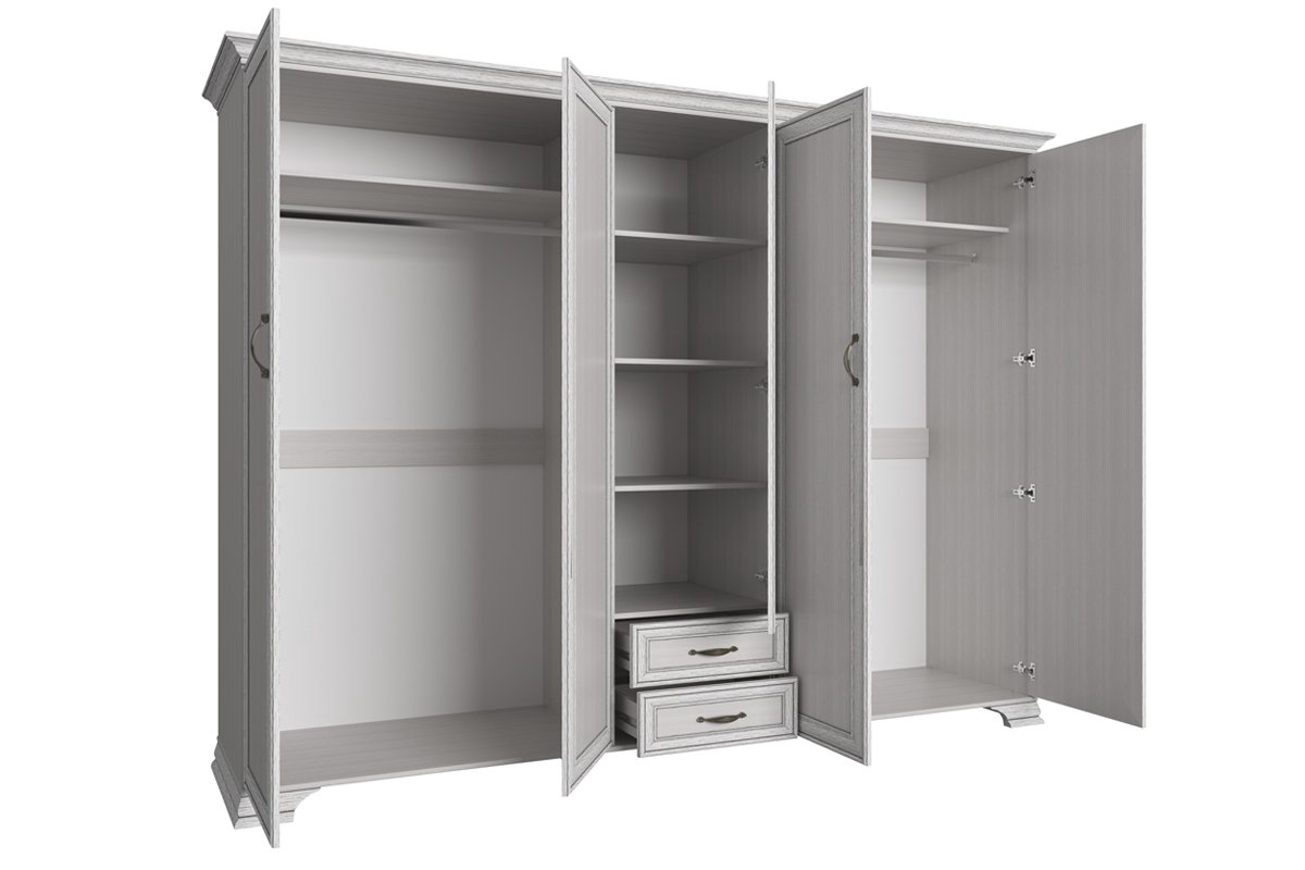Шкаф Анрэкс 5DG2S Z Тиффани вудлайн кремовый купить,572900