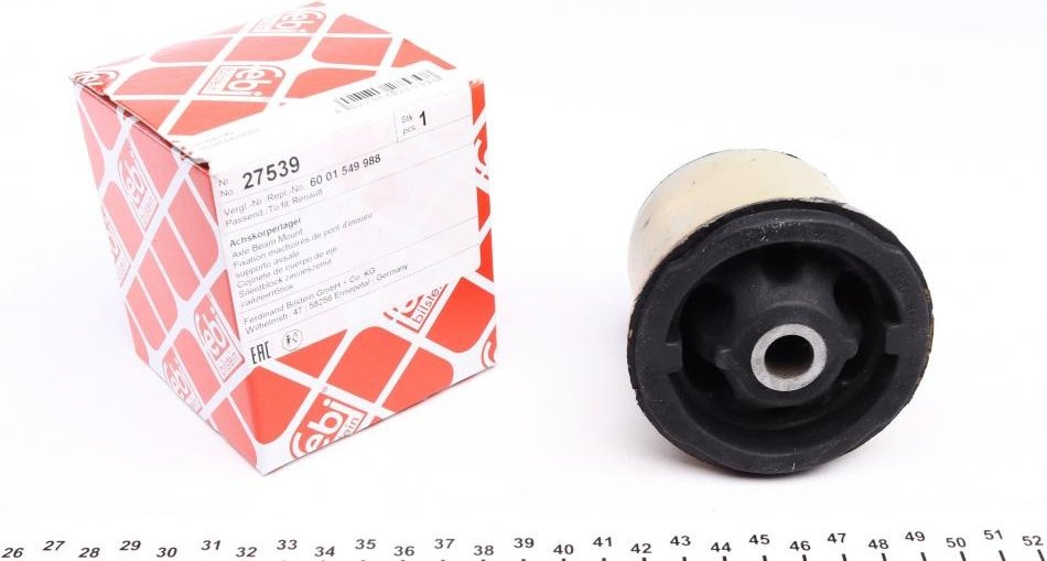 Febi сайлентблок балки 27539 купить,NaN